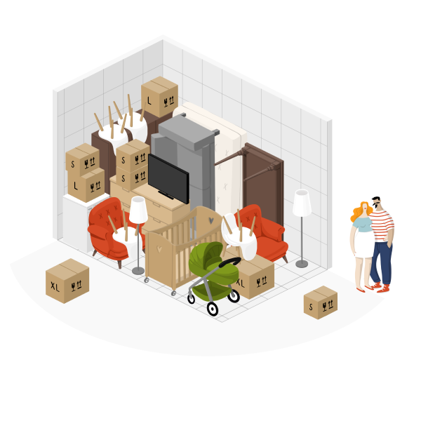 Space Plus — Extra Groß Selfstorage Einheiten